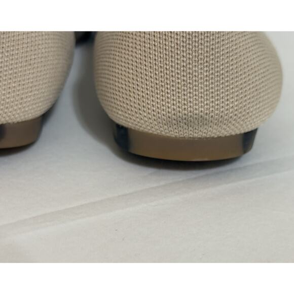 ROTHYS The Point Toe Ballet Flat Womens Size 10 Cream Business Casual Shoes - Picture 8 of 11